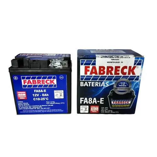 ACUMULADOR FA8AE-8Ah EN 125 YES GS125 S INTRUDER 125 V-BLADE 250 (05/08)